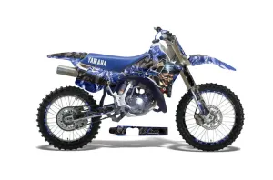 Yamaha WR 250Z Dirt Bike Graphic Kit - 1991-1993 Mad Hatter Blue