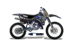 Yamaha WR 250Z Dirt Bike Graphic Kit - 1991-1993 Toxicity Blue