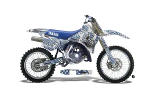 Yamaha WR 250Z Dirt Bike Graphic Kit - 1991-1993 Widow Maker White