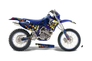 Yamaha WR250 Dirt Bike Graphic Kit - 1998-2002 Motorhead Blue