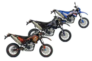 Yamaha WR250 R/X Dirt Bike Custom Graphic Kit - 2007-2020