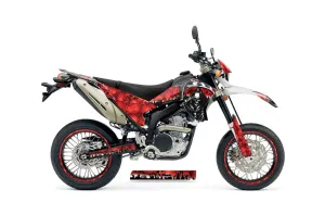 Yamaha WR250 R/X Dirt Bike Graphic Kit - 2007-2020 Reaper Red