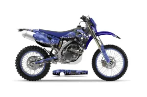 Yamaha WR250F Dirt Bike Graphic Kit - 2007-2014 Reaper Blue