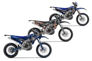 Yamaha WR250F / WR450F Dirt Bike Custom Graphic Kit - 2015-2018