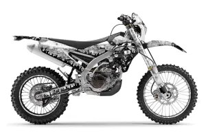 Yamaha WR250F / WR450F Dirt Bike Graphic Kit - 2015-2018 Reaper White