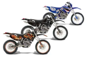 Yamaha WR400 Dirt Bike Custom Graphic Kit - 1998-2002