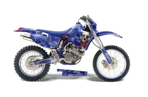 Yamaha WR426F Dirt Bike Graphic Kit - 1998-1999 Bone Collector Blue