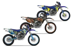 Yamaha WR450F Dirt Bike Custom Graphic Kit - 2007-2011