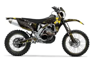 Yamaha WR450F Dirt Bike Graphic Kit - 2007-2011 Meltdown Yellow