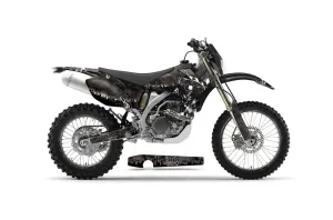 Yamaha WR450F Dirt Bike Graphic Kit - 2007-2011 Reaper Black