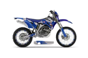 Yamaha WR450F Dirt Bike Graphic Kit - 2007-2011 T Bomber Blue