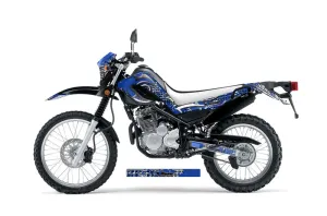 Yamaha XT250X Dirt Bike Graphic Kit - 2006-2018 Deaden Blue