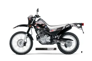 Yamaha XT250X Dirt Bike Graphic Kit - 2006-2018 P40 Warhawk Black