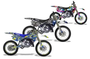 Yamaha YZ125 2 Stroke Dirt Bike Custom Graphic Kit - 1991-1992