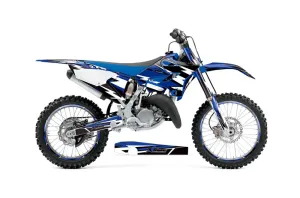 Yamaha YZ125 Dirt Bike Graphic Kit - 2015-2021 Attack Blue