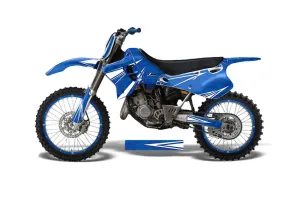 Yamaha YZ250 2 Stroke Dirt Bike Graphic Kit - 1993-1995 Contender Blue