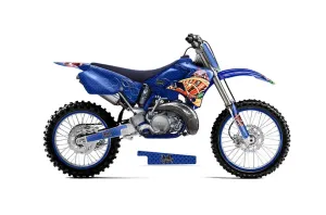 Yamaha YZ250 2 Stroke Dirt Bike Graphic Kit - 1996-2001 Vegas Baller Blue