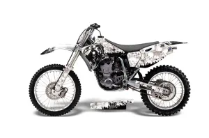 Yamaha YZ250 4 Stroke Dirt Bike Graphic Kit - 1998-2002 Reaper White