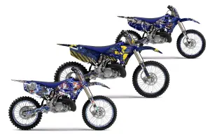 Yamaha YZ250 Dirt Bike Custom Graphic Kit - 2002-2015