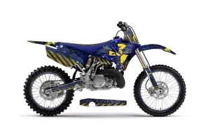 Yamaha YZ250 Dirt Bike Graphic Kit - 2002-2015 Meltdown Blue