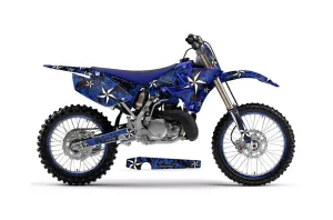 Yamaha YZ250 Dirt Bike Graphic Kit - 2002-2015 Northstar Blue