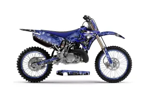 Yamaha YZ250 Dirt Bike Graphic Kit - 2002-2015 Reaper Blue
