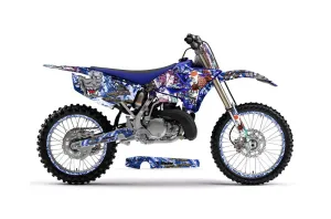 Yamaha YZ250 Dirt Bike Graphic Kit - 2002-2015 Tsunami Blue