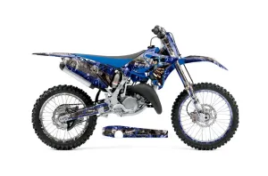 Yamaha YZ250 Dirt Bike Graphic Kit - 2015-2021 Mad Hatter Blue
