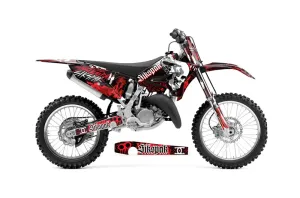 Yamaha YZ250 Dirt Bike Graphic Kit - 2015-2021 Rebirth Red