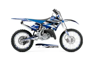 Yamaha YZ250 Dirt Bike Graphic Kit - 2015-2021 Teck Blue