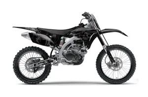 Yamaha YZ250 F 4 Stroke Dirt Bike Graphic Kit - 2010-2013 Skulls and Hammers Black