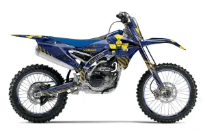 Yamaha YZ250 F Dirt Bike Graphic Kit - 2014-2018 Meltdown Yellow