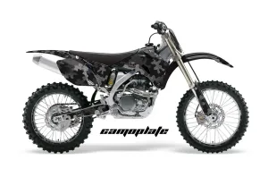 Yamaha YZ250F / YZ450F Dirt Bike Graphic Kit - 2006-2009 Camoplate Black