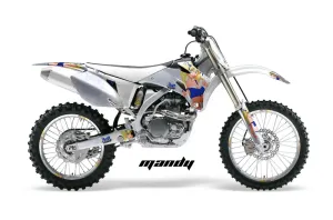 Yamaha YZ250F / YZ450F Dirt Bike Graphic Kit - 2006-2009 Mandy Blue