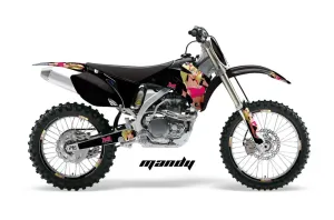 Yamaha YZ250F / YZ450F Dirt Bike Graphic Kit - 2006-2009 Mandy Pink