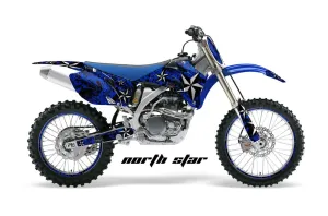 Yamaha YZ250F / YZ450F Dirt Bike Graphic Kit - 2006-2009 Northstar Blue