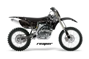 Yamaha YZ250F / YZ450F Dirt Bike Graphic Kit - 2006-2009 Reaper Black