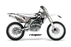 Yamaha YZ250F / YZ450F Dirt Bike Graphic Kit - 2006-2009 Reaper White
