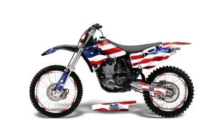 Yamaha YZ426 F 4 Stroke Dirt Bike Graphic Kit - 1998-2002 Stars and Stripes