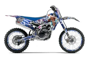 Yamaha YZ450 F Dirt Bike Graphic Kit - 2014-2017 Tsunami Blue