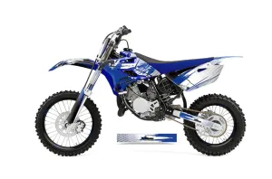 Yamaha YZ85 Dirt Bike Graphic Kit - 2015-2018 Carbon X Blue
