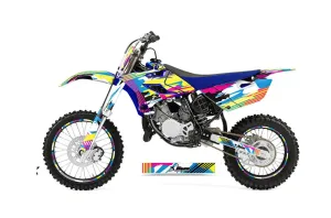 Yamaha YZ85 Dirt Bike Graphic Kit - 2015-2018 Flashback