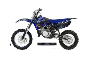 Yamaha YZ85 Dirt Bike Graphic Kit - 2015-2018 Mad Hatter Blue