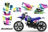 Yamaha PW50 Dirt Bike Graphic Kit - 1990-2022 Flashback