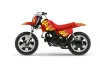 Yamaha PW80 Dirt Bike Graphic Kit - 1996-2006 Diamond Flames Red