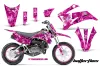 Yamaha TTR110 Dirt Bike Graphic Kit - 2008-2024 Butterfly Pink