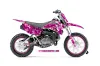 Yamaha TTR110 Dirt Bike Graphic Kit - 2008-2024 Butterfly Pink
