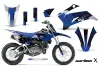 Yamaha TTR110 Dirt Bike Graphic Kit - 2008-2024 Carbon X Blue