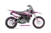 Yamaha TTR110 Dirt Bike Graphic Kit - 2008-2024 Plaid Pink
