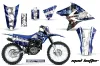 Yamaha TTR230 Dirt Bike Graphic Kit - 2005-2023 Mad Hatter Blue